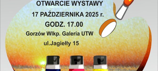 Zaproszenie na wernisaż Krystyny Olszewskiej